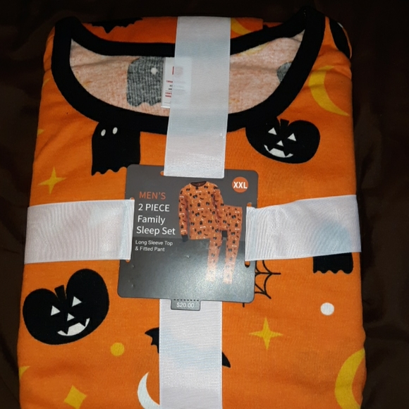 New Men's 2 Piece Sleep Set XXL Halloween - Picture 2 of 3
